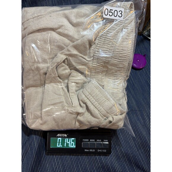 Old Navy Linen Crop Pants Womens XXL Beige Relaxed Fit Coastal Resortcore Boho - Picture 9 of 9